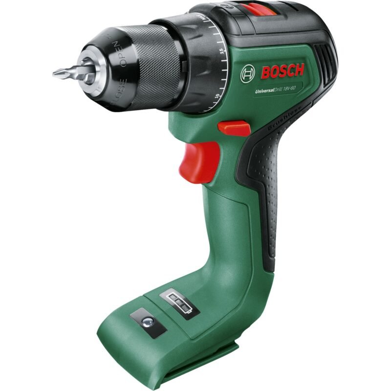 Bosch Akku-Bohrschrauber UniversalDrill 18V-60 Verde