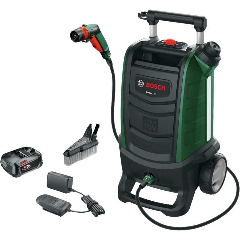Bosch Akku-Druckreiniger Fontus (Gen2) Verde