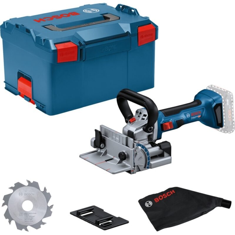Bosch Akku-Flachdübelfräse GFF 18V-22 Professional Solo Azul