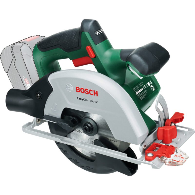Bosch Akku-Handkreissäge EasyCirc 18V-48 solo Verde