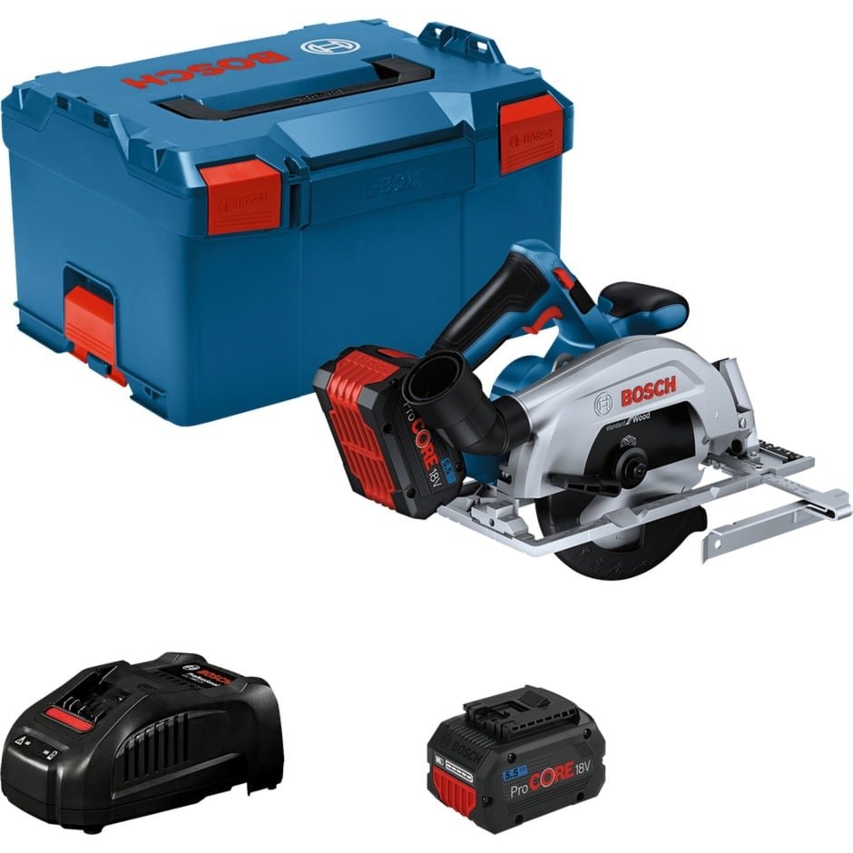 Bosch Akku-Handkreissäge GKS 18V-57-2 Professional Azul