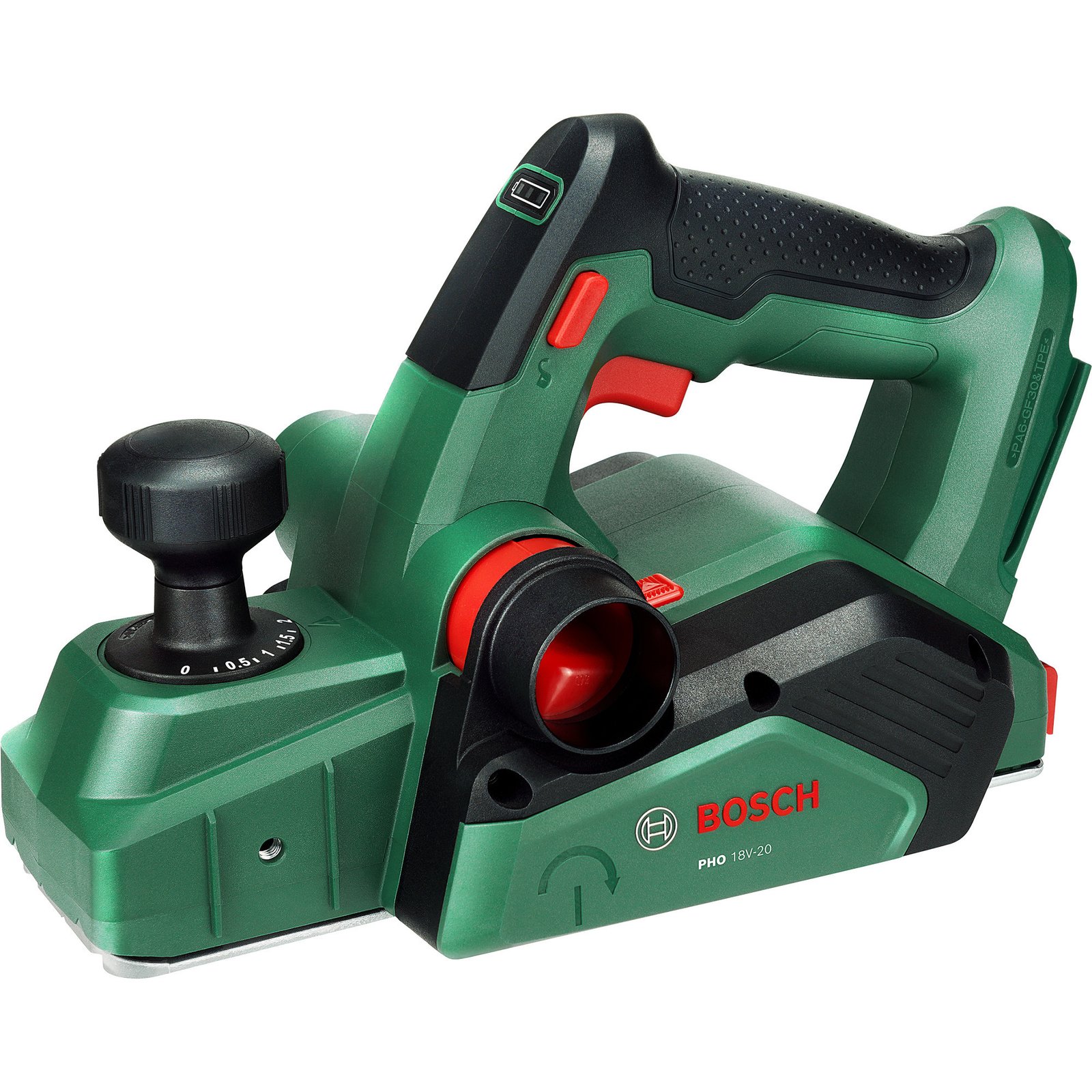 Bosch Akku-Hobel PHO 18V-20 solo Verde