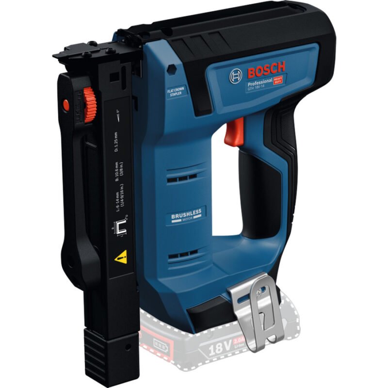 Bosch Akku-Holzklammerer GTH 18V-14 Professional solo Azul