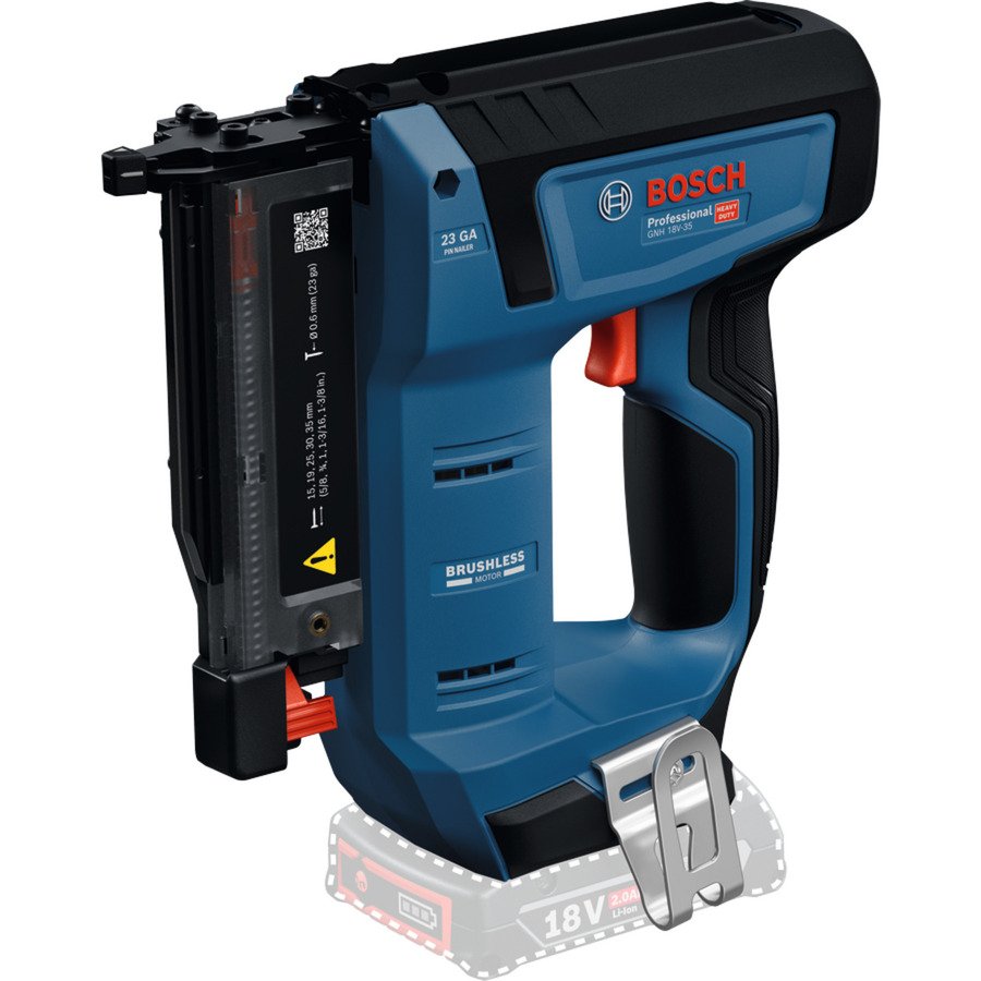 Bosch Akku-Holznagler GNH 18V-35 Professional solo Azul