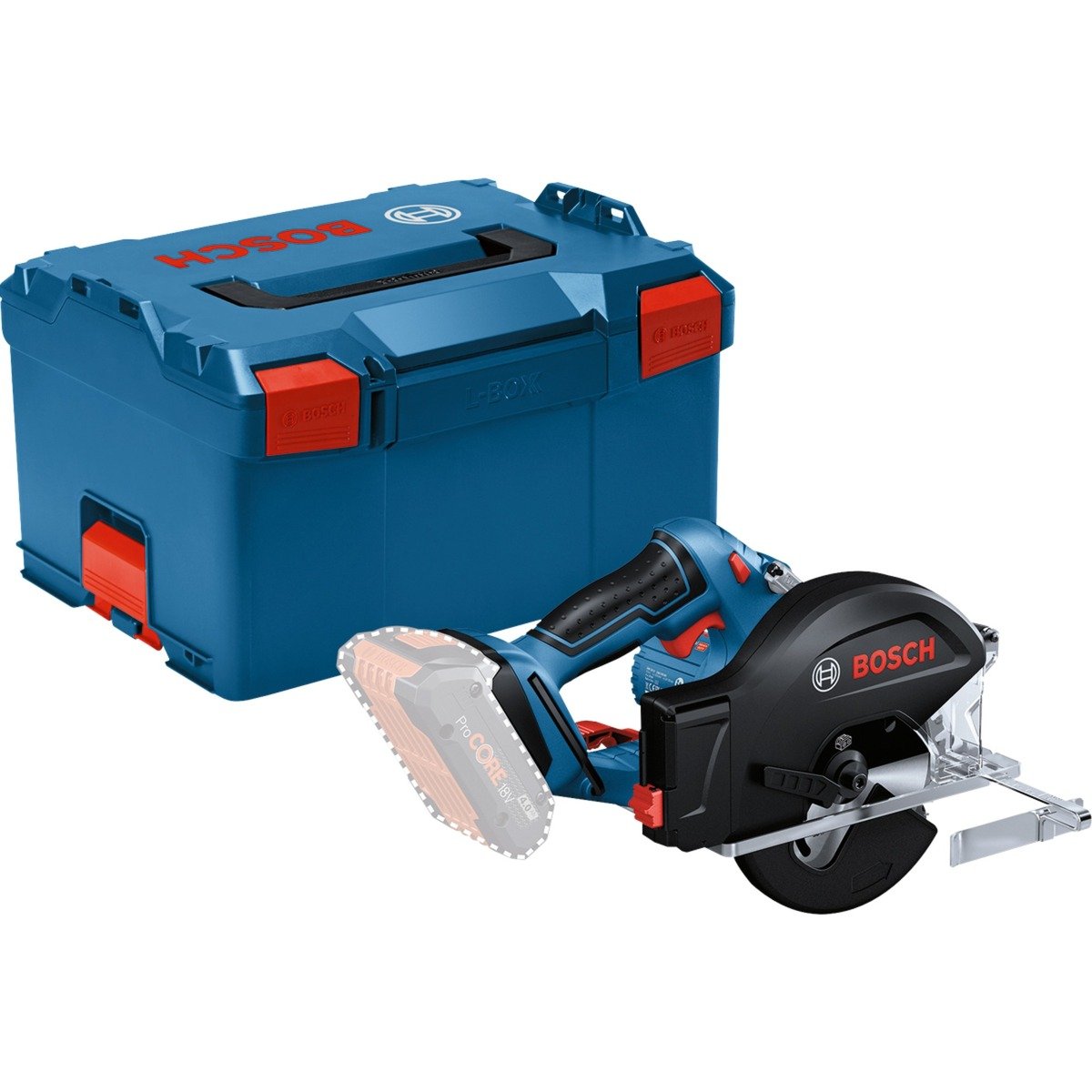 Bosch Akku-Metallkreissäge GKM 18V-50 Professional solo Azul