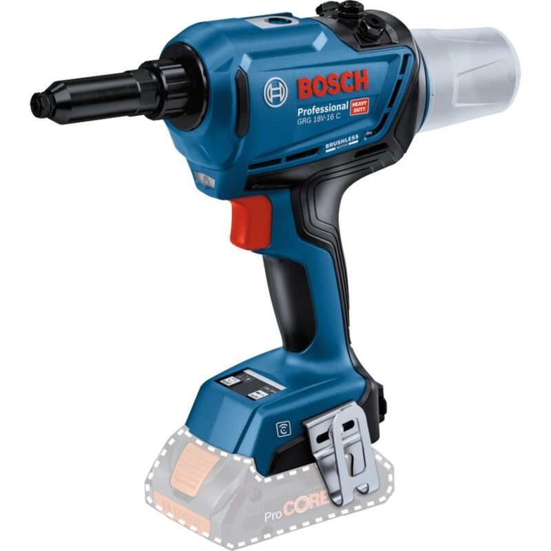 Bosch Akku-Nietpistole GRG 18V-16 C Professional solo Azul