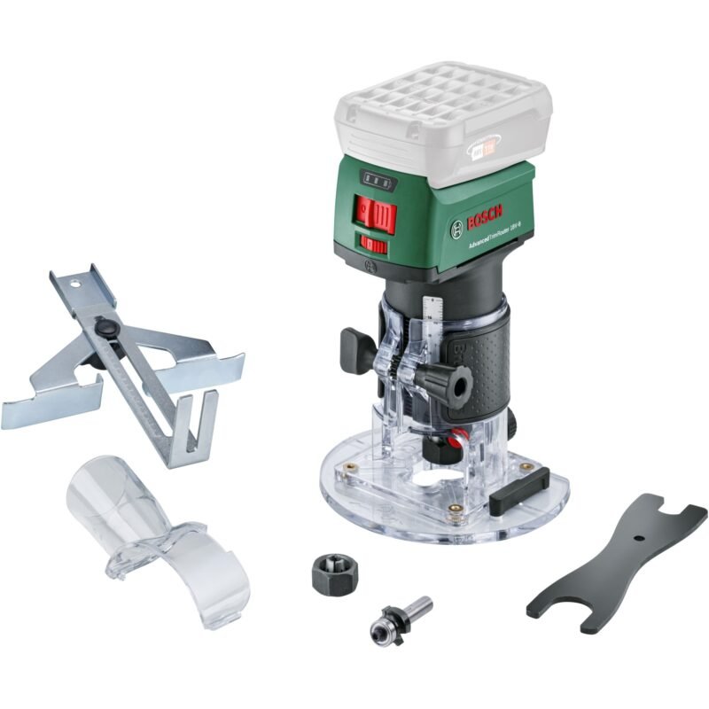 Bosch Akku-Oberfräse AdvancedTrimRouter 18V-8 Verde