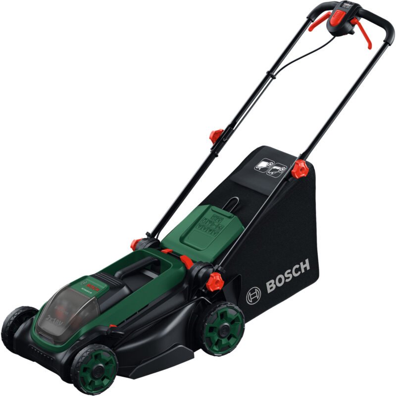 Bosch Akku-Rasenmäher Rotak18V2-38 SOLO Verde