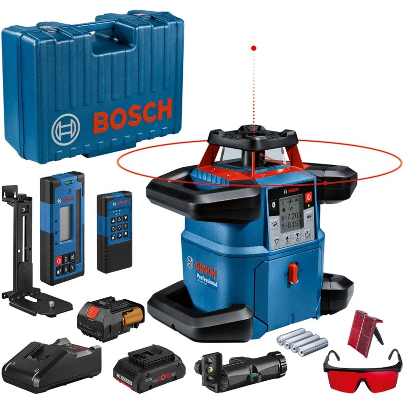 Bosch Akku-Rotationslaser GRL 600 CHV Professional Azul