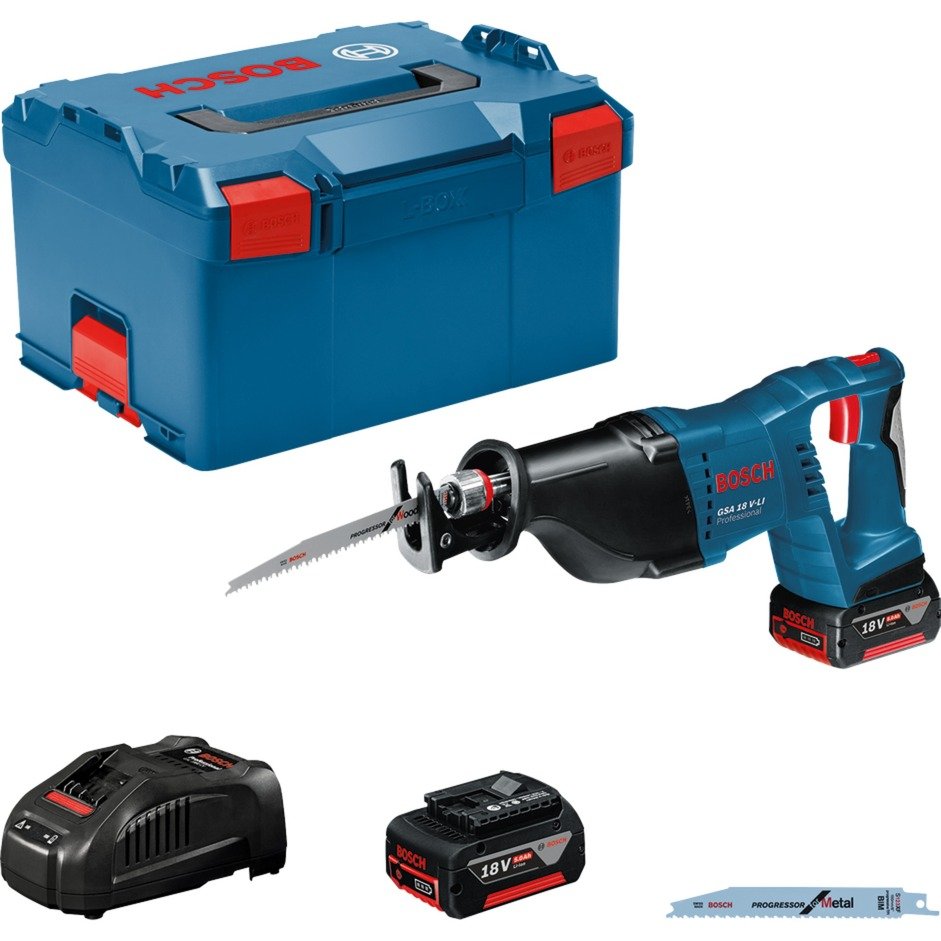 Bosch Akku-Säbelsäge GSA 18 V-LI Professional Azul