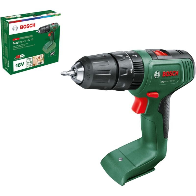 Bosch Akku-Schlagbohrschrauber EasyImpact 18V-40 Verde