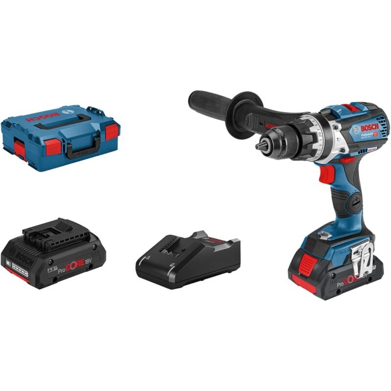 Bosch Akku-Schlagbohrschrauber GSB 18V-110 C Professional Azul