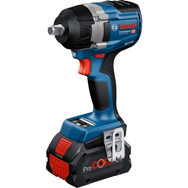 Bosch Akku-Schlagschrauber GDS 18V-750 C Professional solo Azul