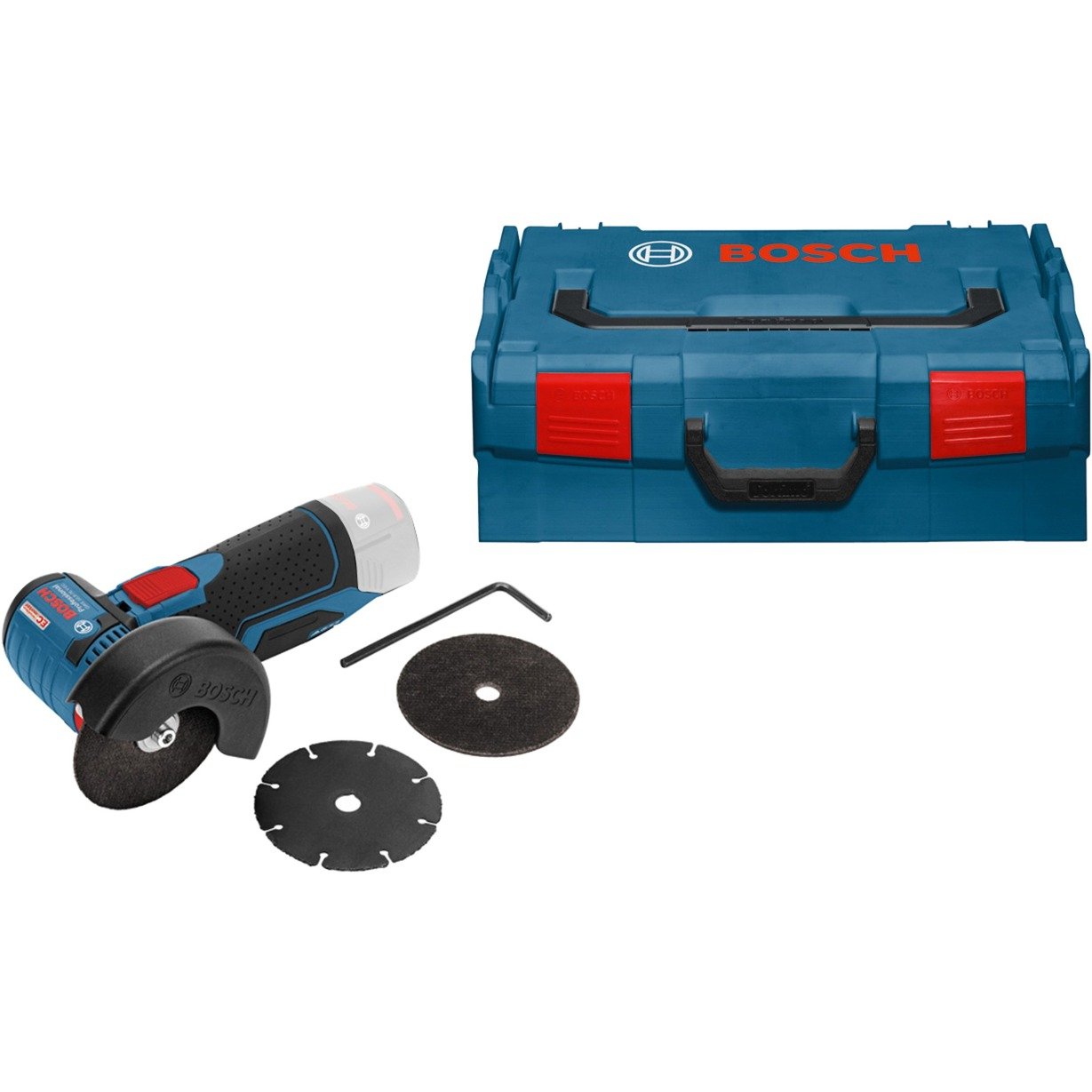 Bosch Akkuwinkelschleifer GWS 10 Azul