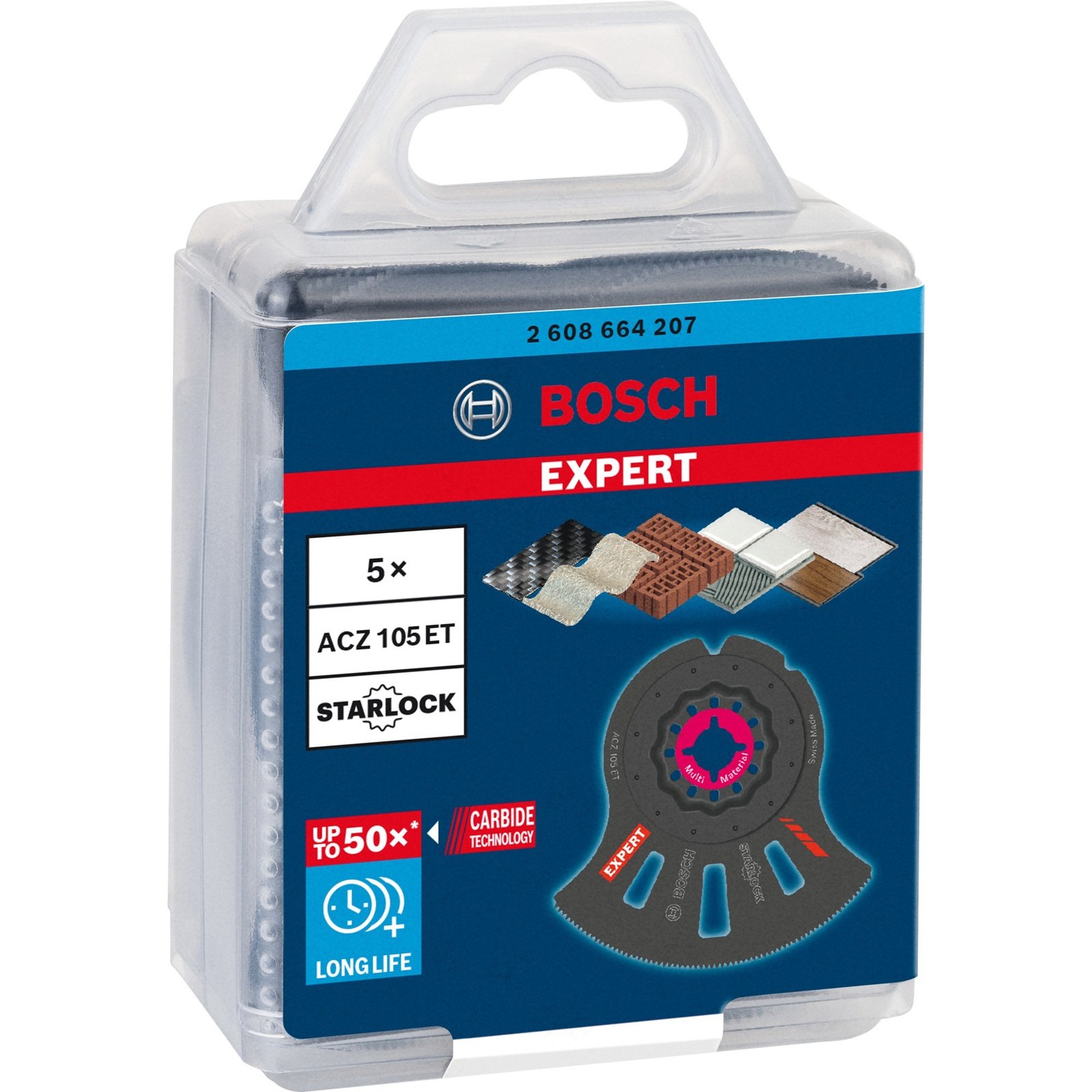 Bosch EXPERT Segmentsägeblatt ACZ 105 ET Multi Material