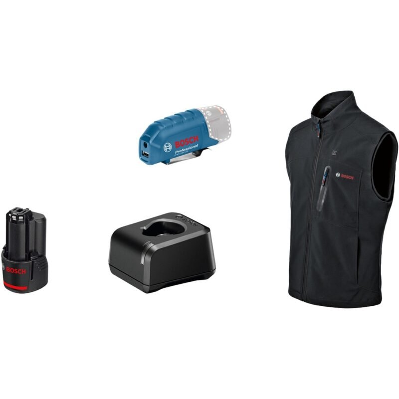 Bosch Heat+Jacket GHV 12+18V Kit Größe M Negro