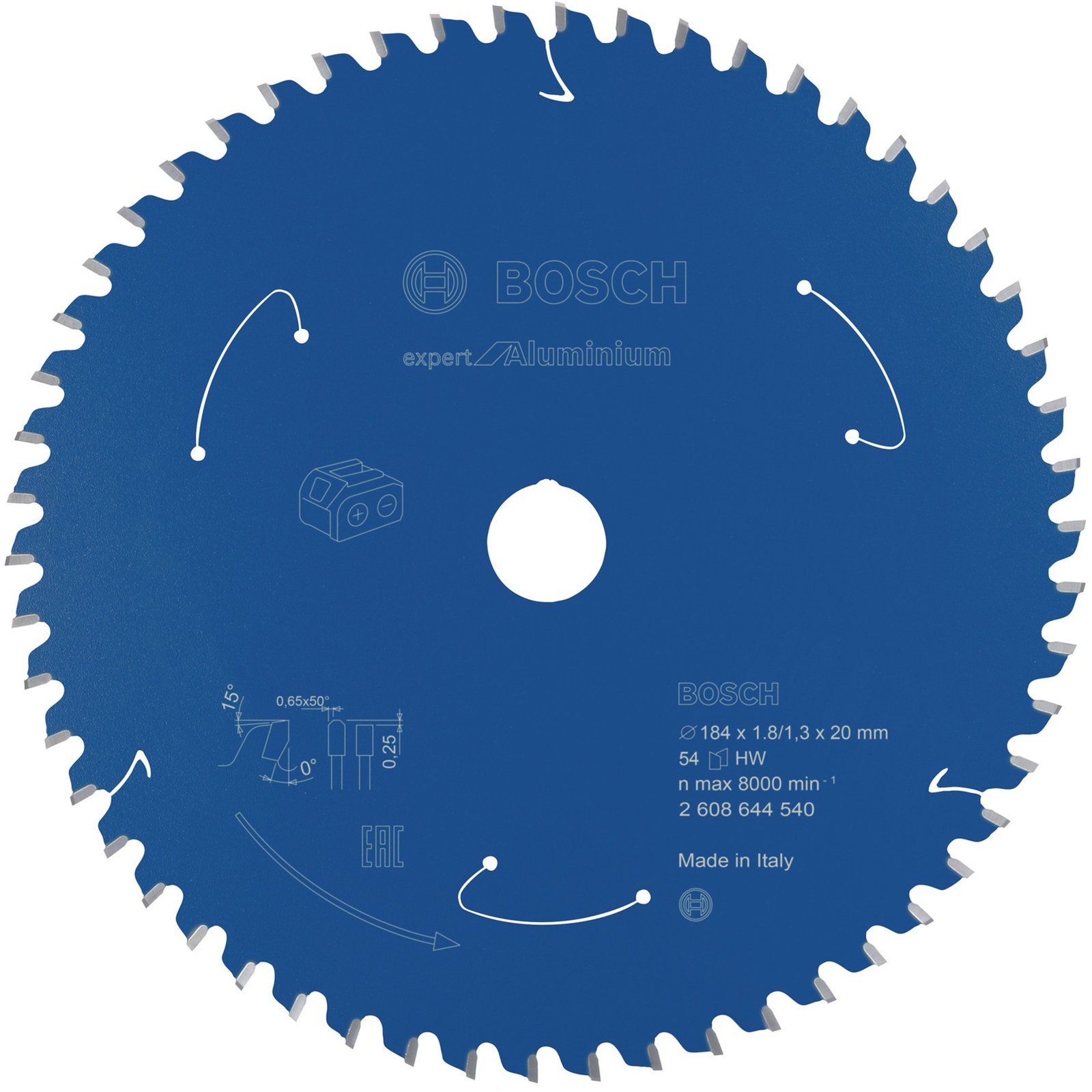 Bosch Kreissägeblatt Expert for Aluminium