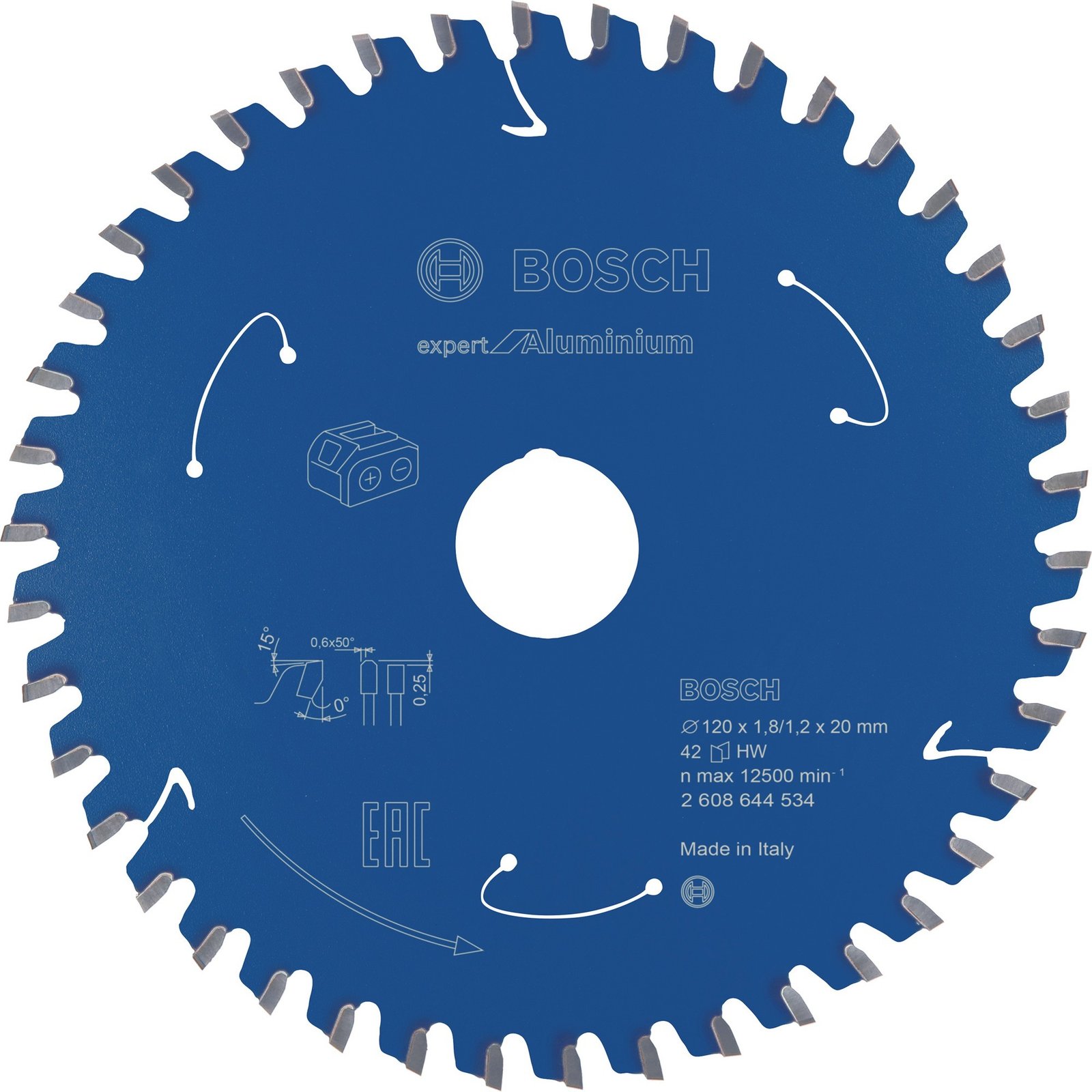 Bosch Kreissägeblatt Expert for Aluminium