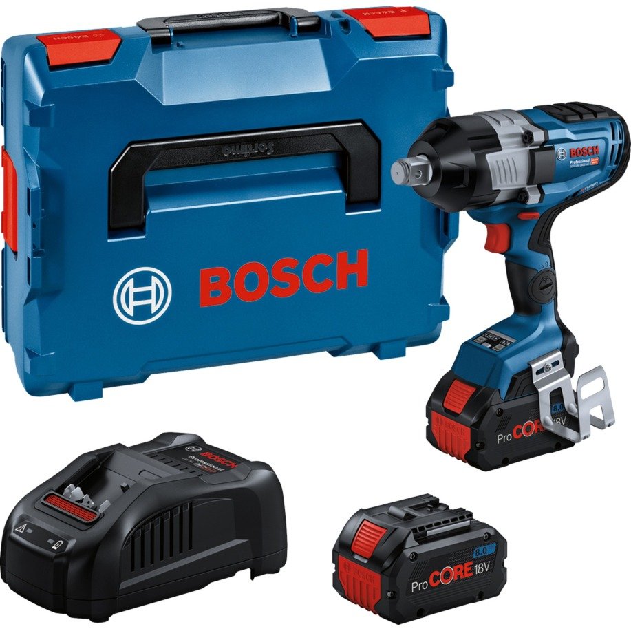 Bosch PRO Akku-Schlagschrauber BITURBO GDS 18V-1600 HC Professional Azul