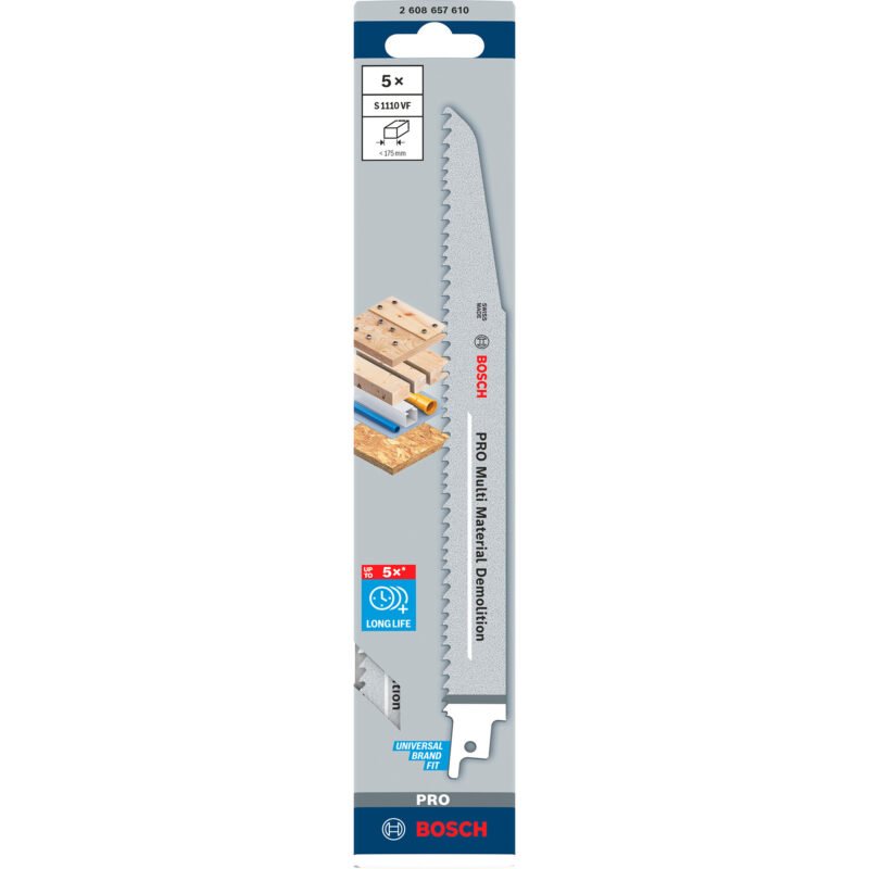Bosch PRO Multi Material Demolition Säbelsägeblatt S 1110 VF
