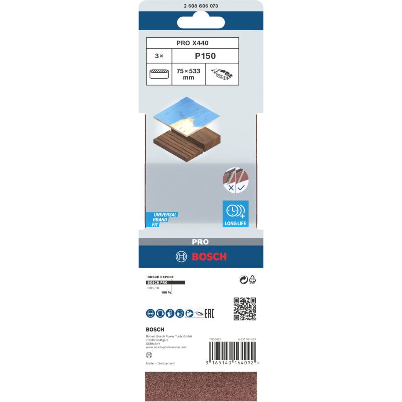Bosch PRO X440 Schleifband