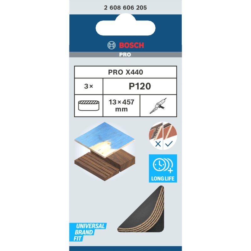 Bosch PRO X440 Schleifband