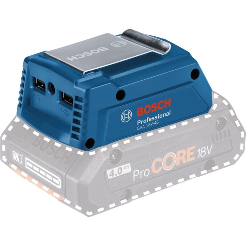Bosch USB-Ladeadapter GAA 18V-48 Professional Azul