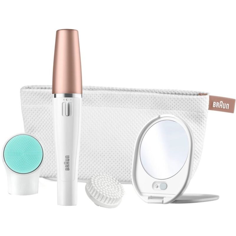 Braun FaceSpa 851V Gesichtsepilierer/-bürste Blanco