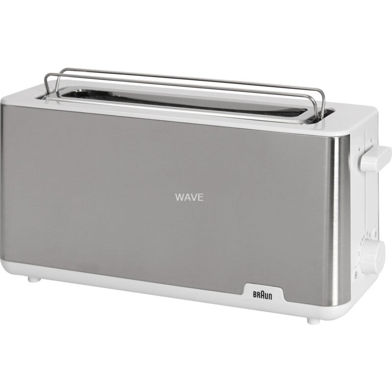 Braun Langschlitz-Toaster PurShine HT 1610 WH Blanco