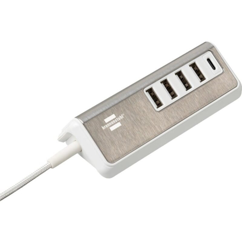 Brennenstuhl estilo USB-Multiladegerät Blanco