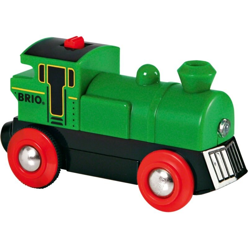 BRIO World Speedy Green Batterielok Verde