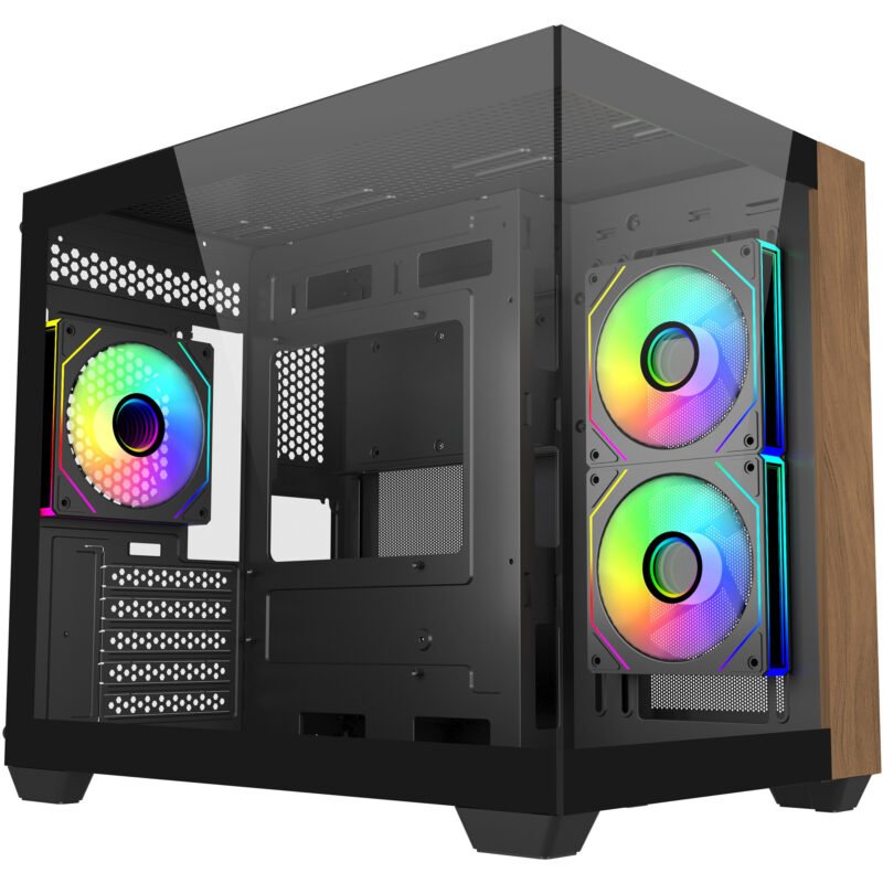 Cooler Master Elite 481 Wood Negro