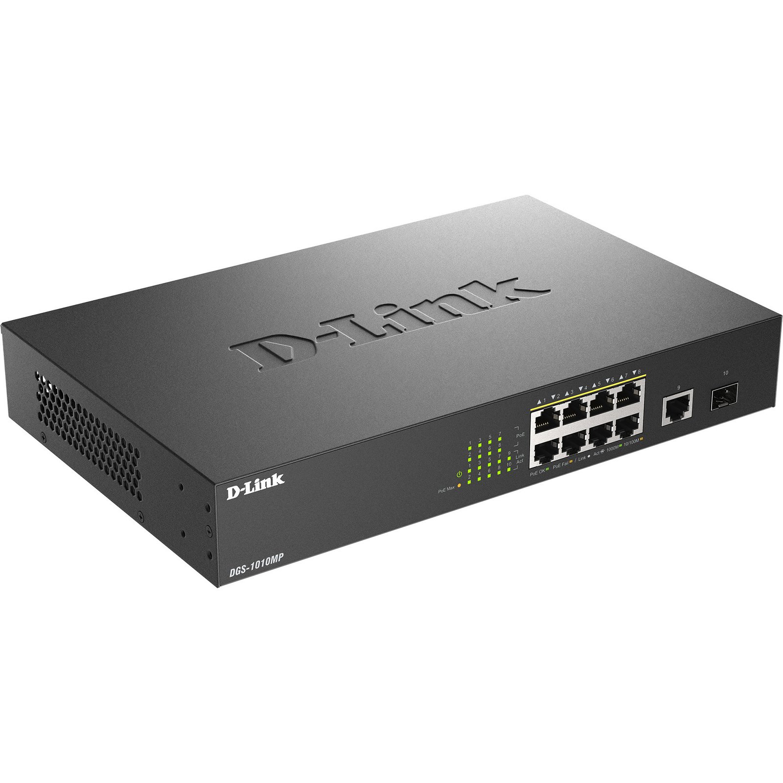 D-Link DGS-1010MP Negro