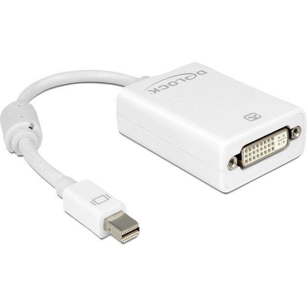 DeLOCK Adapter Displayport Mini->DVI-I Blanco