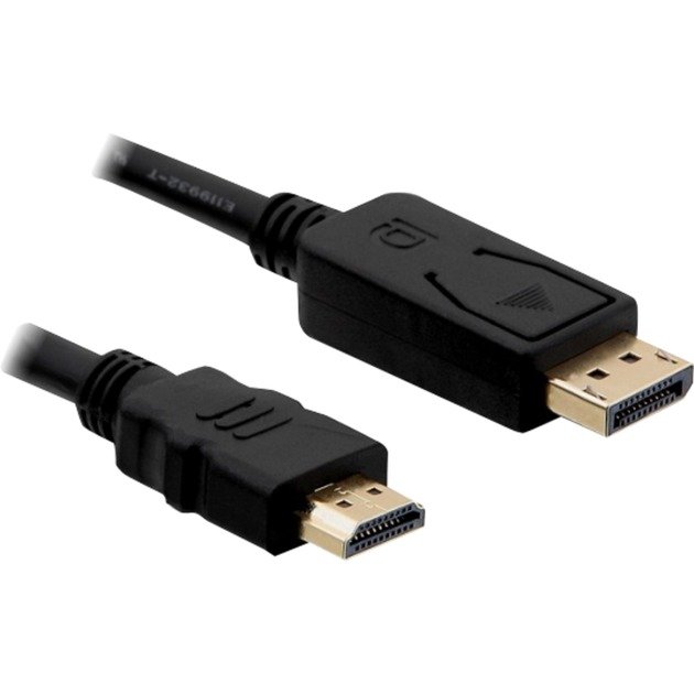 DeLOCK Adapterkabel DisplayPort-macho > HDMI-macho Negro