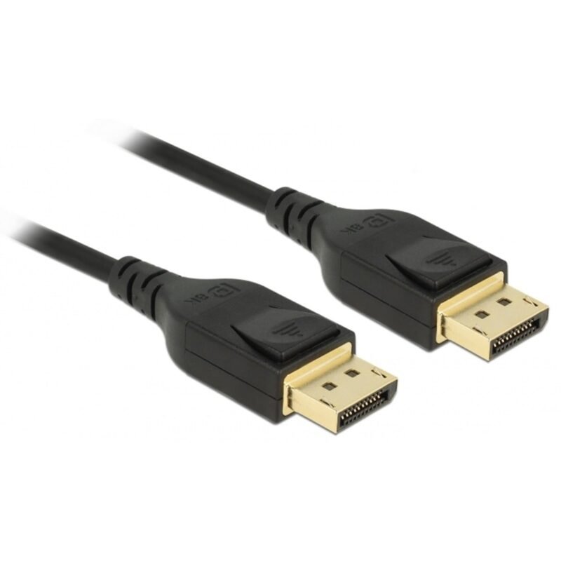 DeLOCK DisplayPort Kabel 8K Negro
