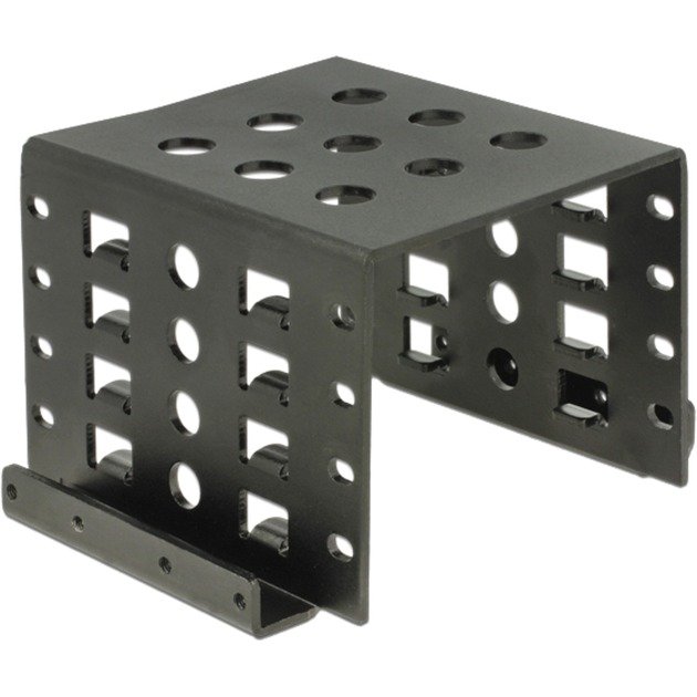 DeLOCK Einbaurahmen 4x 2.5" zu 3.5" Negro