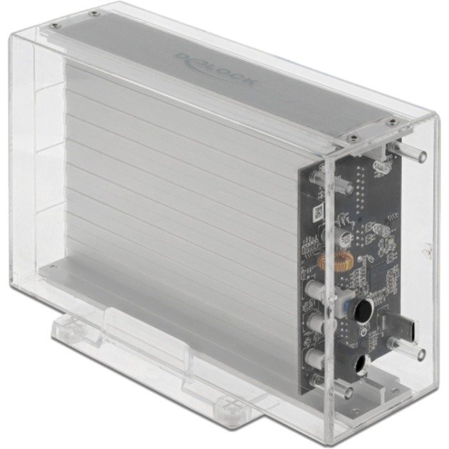 DeLOCK Externes Dual Gehäuse para 2 x 3.5" SATA HDD con USB Type-C hembra