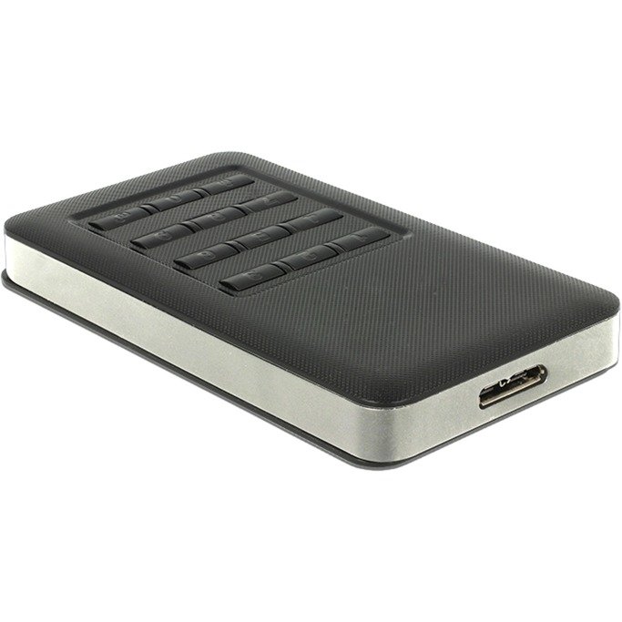 DeLOCK Externes Gehäuse M.2 Key B 42 mm SSD > USB 3.0 Typ Micro-B hembra Gris