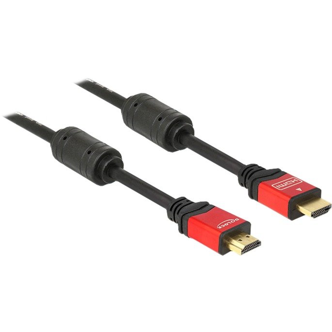 DeLOCK High Speed Kabel HDMI A (macho) > HDMI A (macho) Negro