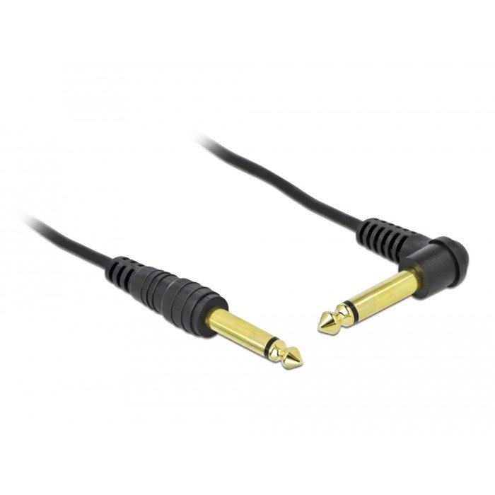 DeLOCK Spiralkabel 6 Negro