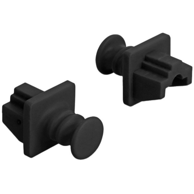 DeLOCK Staubschutz para RJ45 hembra Negro
