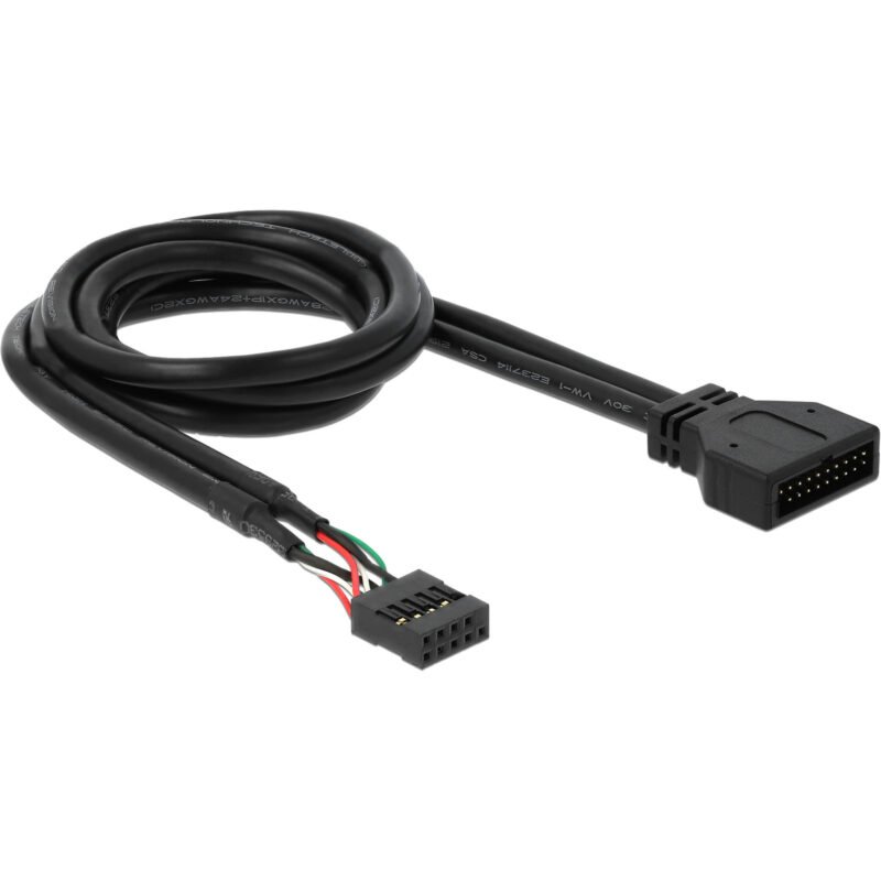 DeLOCK USB 2.0 Adapterkabel Negro
