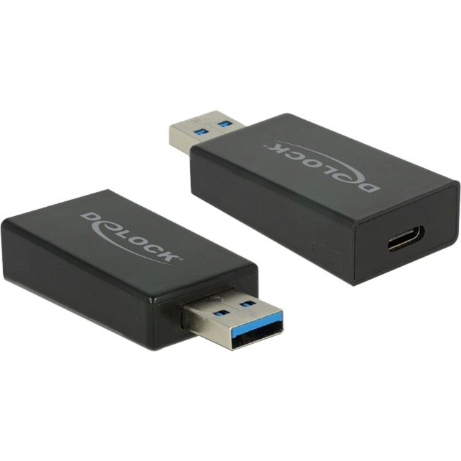 DeLOCK USB 3.2 Gen 2 Adapter Negro