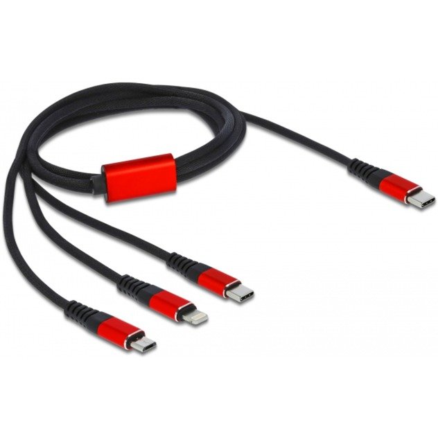 DeLOCK USB Ladekabel Negro