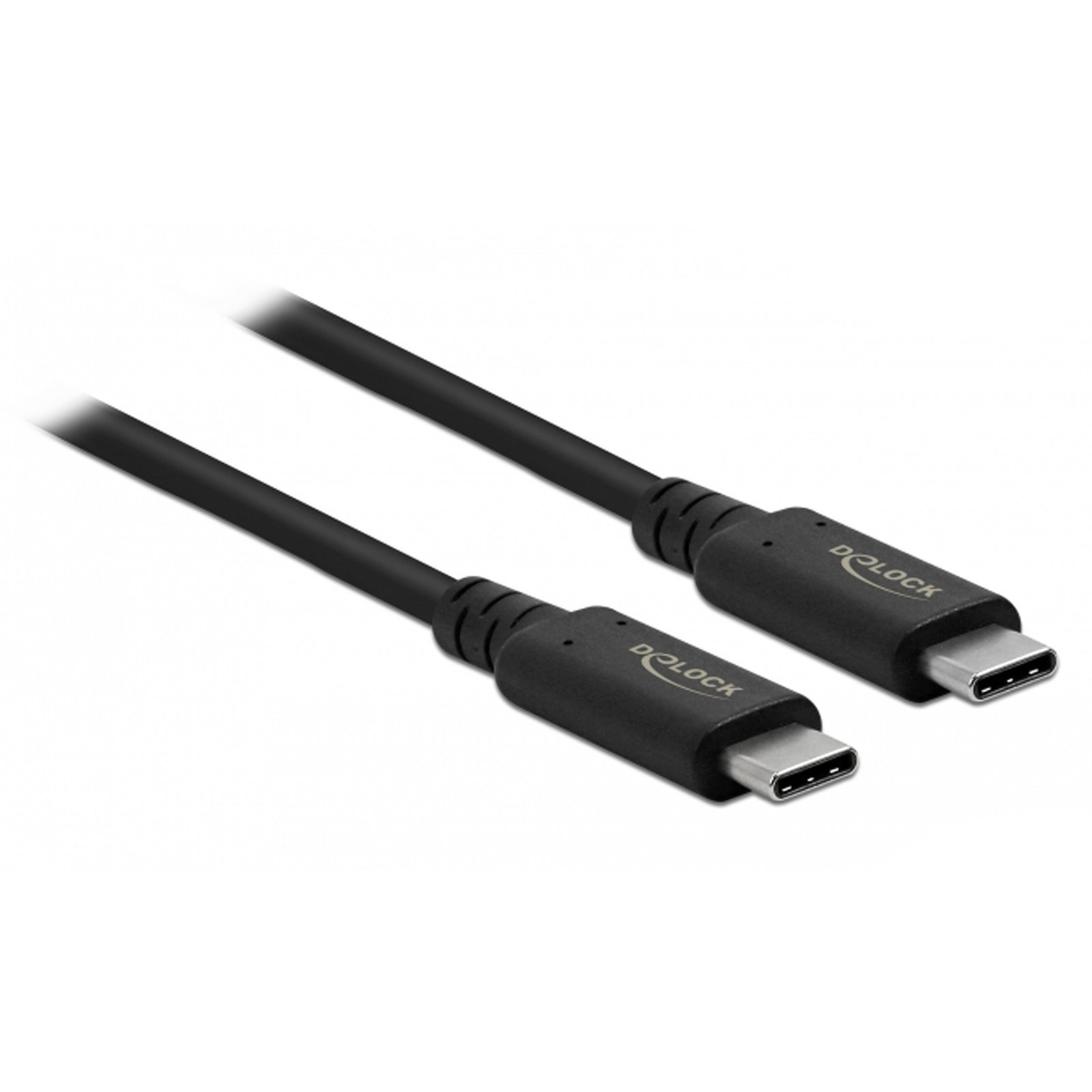DeLOCK USB4 Gen 2x2 Kabel Negro