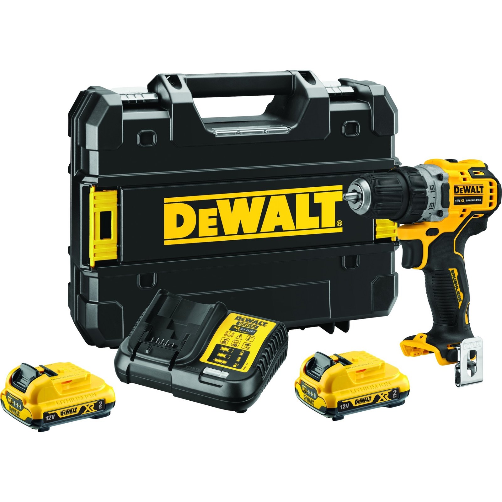 DEWALT Akku-Bohrschrauber DCD701D2 Amarillo