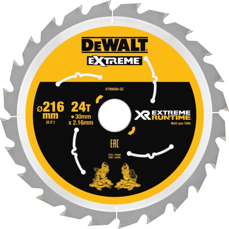 DEWALT Kreissägeblatt XR EXTREME RUNTIME DT99568