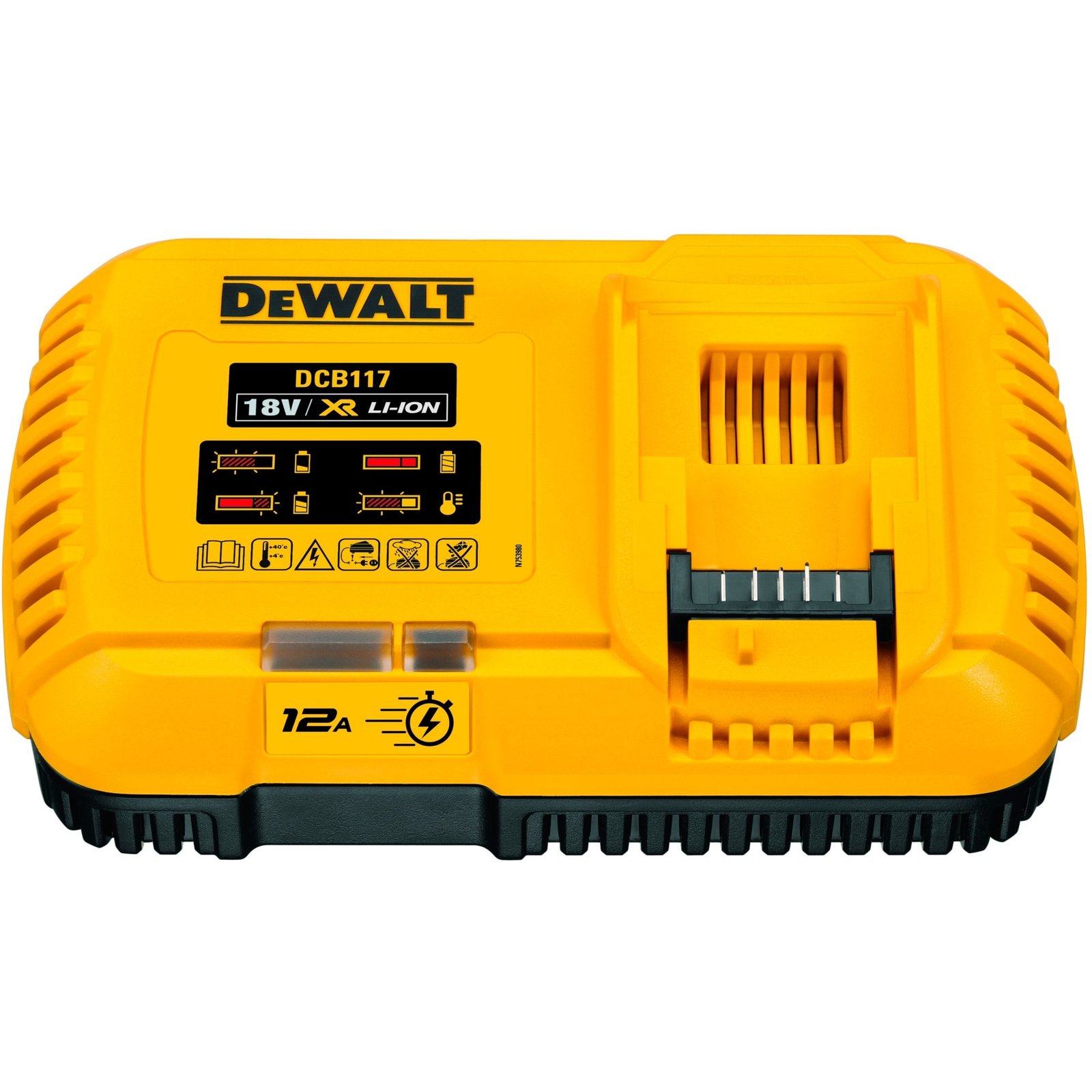 DEWALT System-Schnellladegerät DCB117 Amarillo