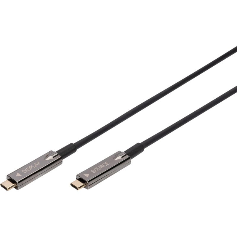 Digitus 4K USB-C AOC AV-conexiones Negro